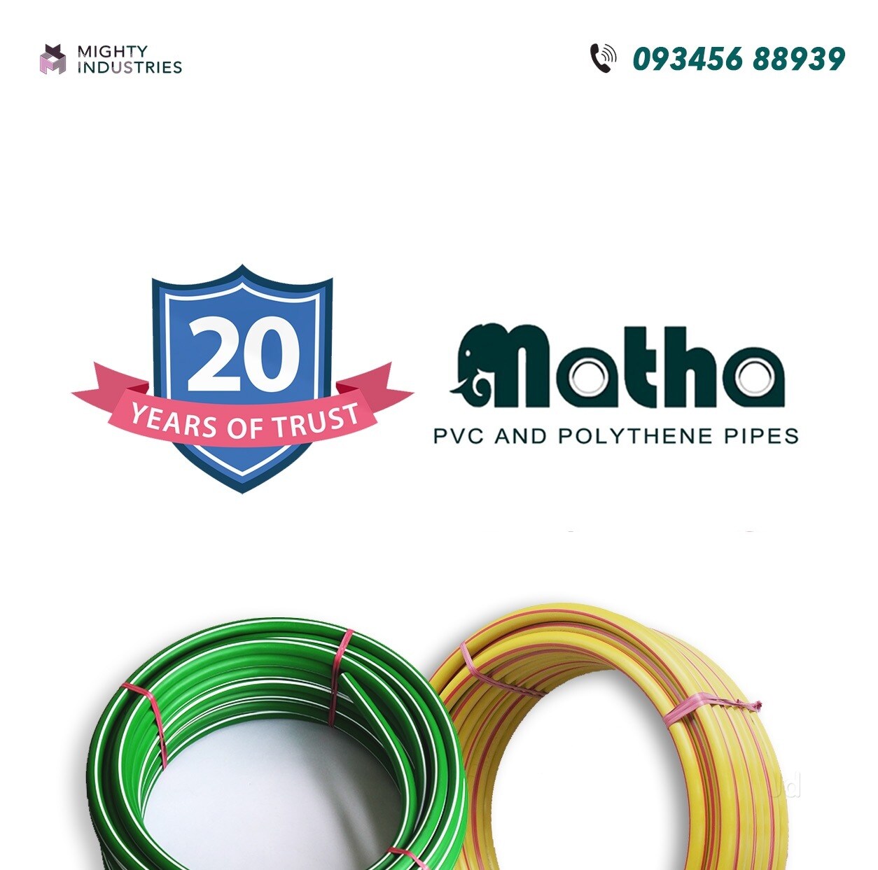 Matha PVC and Polythene Pipes HDPE coil